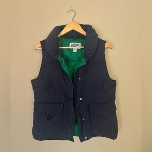 LANDS END PUFFER VEST